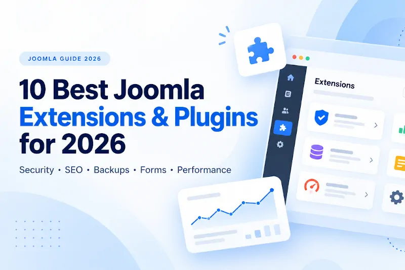 10 Best Joomla Extensions and Plugins for 2026