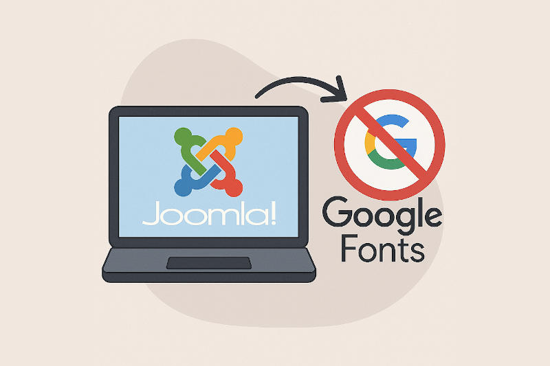 Joomla Google Fonts Plugin: So entfernst du externe Schriften DSGVO-konform