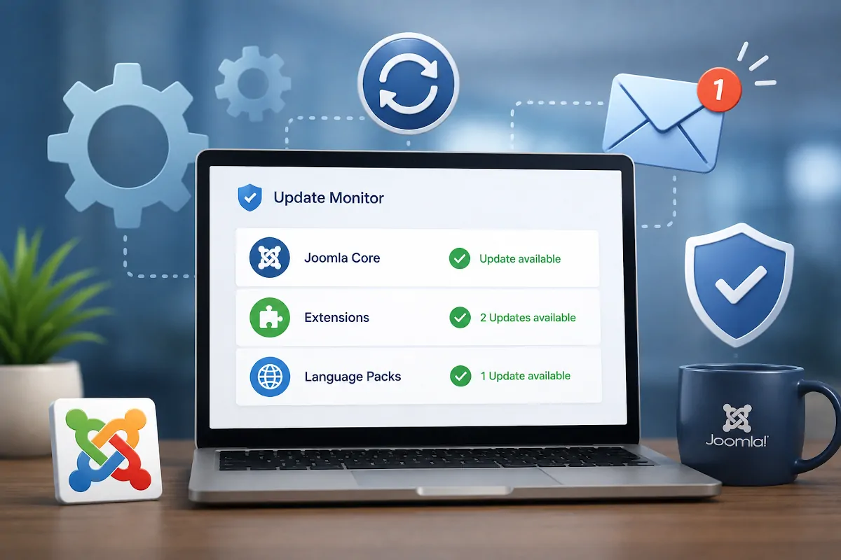 Joomla-Updates automatisch überwachen – mit Smart Update Monitor
