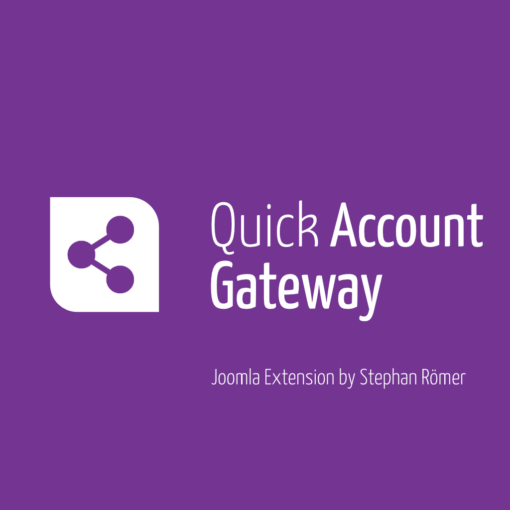 Quick Account Gateway for Joomla