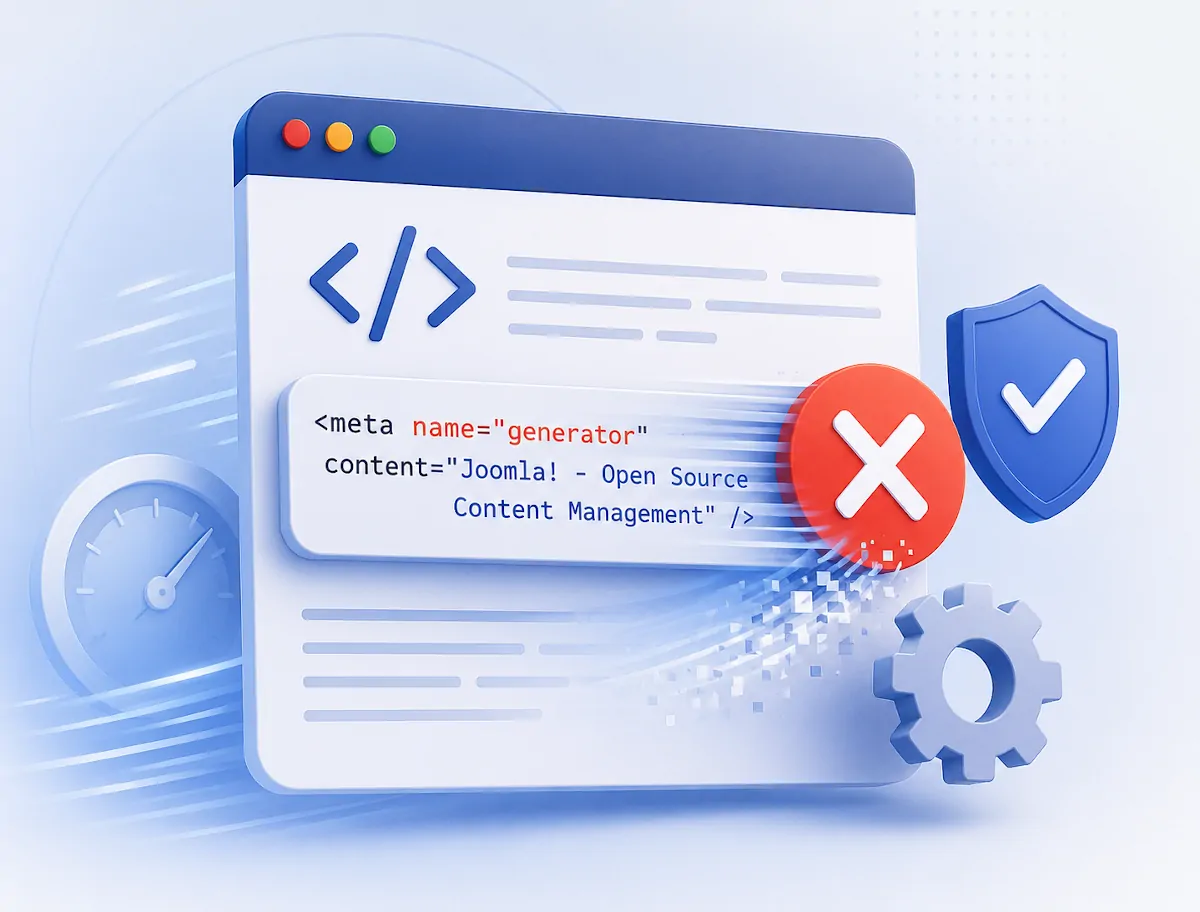 Quick Generator Removal plugin for Joomla