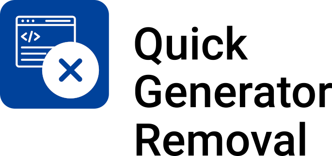 Quick Generator Removal