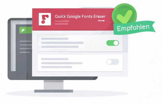 Quick Google Fonts Eraser plugin for Joomla